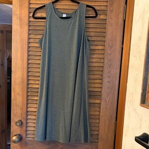 Old Navy Sleeveless Teal Midi Dress